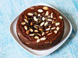 Eggless Whole Wheat Flour Jaggery Cake | Atta Gur Cake