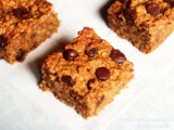 Flourless Oats Banana Peanut Butter Energy Bars