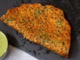 Jwariche Dhirde (Ghavan) | Instant Gluten-Free, Spicy Jowar Flour Dosa