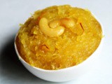 Kasi Halwa: Ash Gourd, Budida Gummadikaya or Poosanikai Halwa