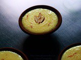 Kong Phirin | Kashmiri Suji Kesar Phirni