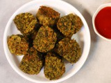 Kothimbir Vadi | Coriander Fritters from Maharashtra (a Low Oil Version)