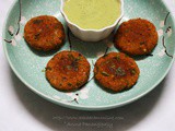 Low-Oil Soya Tikki: High-Protein Snack (No Onion, No Garlic Recipe)