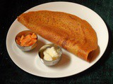 Paruppu Adai (Mixed Dal Dosa from Tamil Nadu)