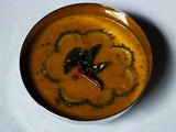 Pavakkai Sambar | Bitter Gourd Sambar | Karela Sambar