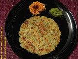 Rava Rotti | Savoury Semolina Pancake from Karnataka