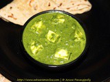 Saag Paneer with Palak, Hara Lasun & Hara Pyaaz: Recipe by Heena Jhanglani