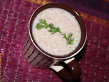 Savoury Ragi Ambli | Ragi Malt: a Summer Cooler