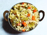 Shakhannam | Satvik Vegetable Pulav for Navratri