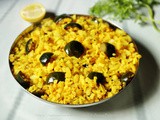 Vangi Pohe | Brinjal Poha from Maharashtra