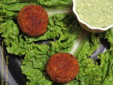 Vegetarian Galouti Kebab with Soya and Rajma