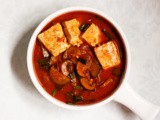 Vegetarian Sundubu Jjigae: Korean Soft Tofu Stew