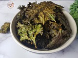 Air Fryer Crispy and Crunchy Kale Chips