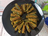 Bharwa Bhindi / Stuffed Okra Fry in Air Fryer: Okra Recipes Indian