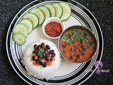 Black Beans Curry / घेवड्याची आमटी