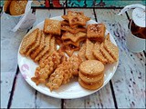 Crispy, Crunchy Baked Savoury Crackers