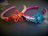 Diy Quilled Hair Band / Hairbelt