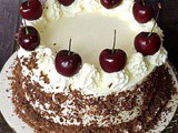 Eggless Black Forest Cake | Air Fryer Classic Black Forest Cake | Air Fryer Cake