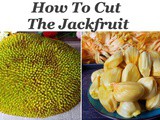 How to Cut a Giant Jackfruit | Easiest Way To Cut The Jackfruit at Home