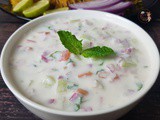 Indian Raita: a Perfect, Cooling and Refreshing Condiment for Biryanis, Pulao and Rice Dishes | Cucumber-Yogurt Raita(Salad)
