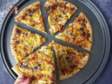 Instant and Healthy Whole Wheat Pizza without Yeast