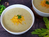 Instant Pot Celery Soup without potato | Simple Celery Soup Keto | Easy and Simple Celery Soup