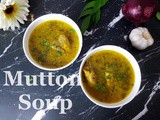 Instant Pot Mutton Soup(Goat Soup) | How to Make Healthy Goat/Mutton Soup in One Pot