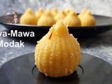 Instant Pot Rava Mawa Modak