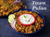 Instant Pot Tawa Pulao | Mumbai Street Style Tava Pulao in the Instant Pot