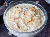 Instant Pot Vermicelli Pudding / Shevayachi Kheer in the Instant Pot Seviya Pudding