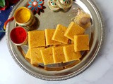 Instant Rawa-Badam Burfi | How to Make Badam Rava Burfi | Suji ki Burfi | रव्याची बर्फी