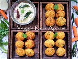 Instant Veggie Breakfast: Rava Appam