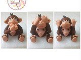 Learn to Create Delicate and Amazing Fondant Monkey: Edible Cake Topper