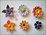 Learn to quill gorgeous paper flowers in six different ways