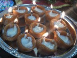 Nag Panchami Special: Wheat Flour Diya (Sweet and Edible कणकेचे दिवे / Kanakeche Dive)