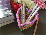 Paper Quilling Tutorial: How to make a pen holder