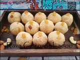 Rava Coconut Ladoo