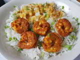 Tandoori Shrimp | Instant Pot Tandoori Shrimp Recipe with Gravy/Sauce