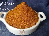 Vangi Bhath Masala Powder: Indian Food and Spices