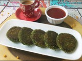 Veg. Hara Bhara Kebabs for Burger/Frankie Roll/Pita/Taco