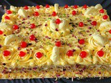 Very Moist Rasmalai Sheet Cake | 50 Servings Cake | Sheet Cake Decorating Hacks