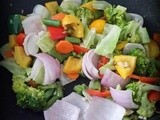 Assorted Veggies Stir Fry