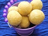 Coconut Rava Laddu