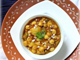 Easy Chole Masala or Chana Alu Masala