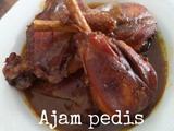 Ajam pedis (Indische hete kip)