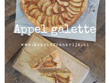 Appel galette met amandel