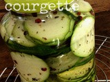 Gepickelde courgette