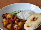 Indiase curry met bloemkool en linzen