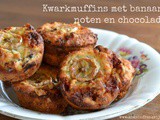 Kwarkmuffins met banaan