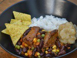 Mexicaanse chili met rundvlees